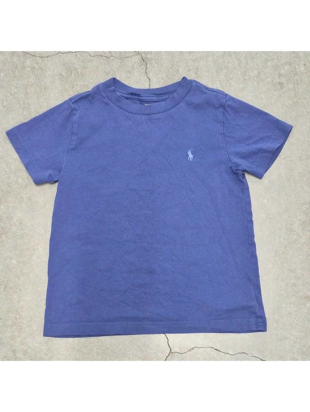 Polo Ralph Lauren Kids Plain Blue T Shirt